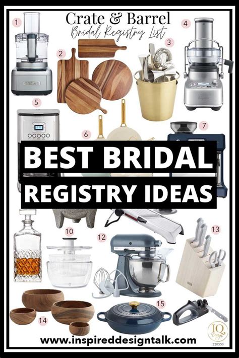 15 Ultimate Crate And Barrel Bridal Registry Ideas For Brides