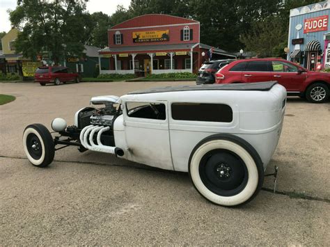 1928 Model A Ford Sedan Hot Rod Rat Rod Chopped Top Model T 1932 1934 Ford For Sale