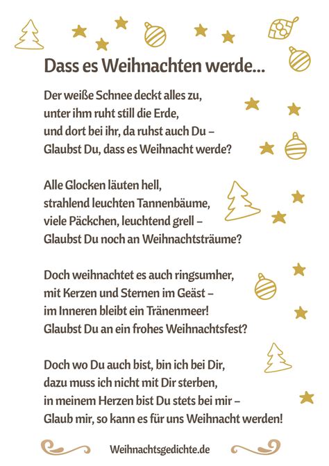 Ein Gedicht Zu Weihnachten 2024 besten künstlichen