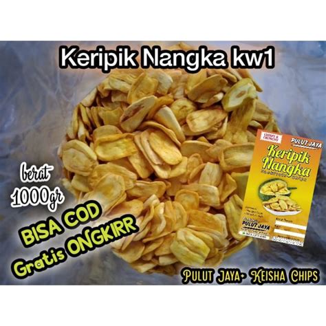 Jual Keripik Nangka Grade B Gr Kg Shopee Indonesia