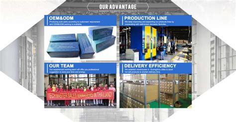 China Guangzhou Tech Master Auto Parts Co Ltd Factory Production Line