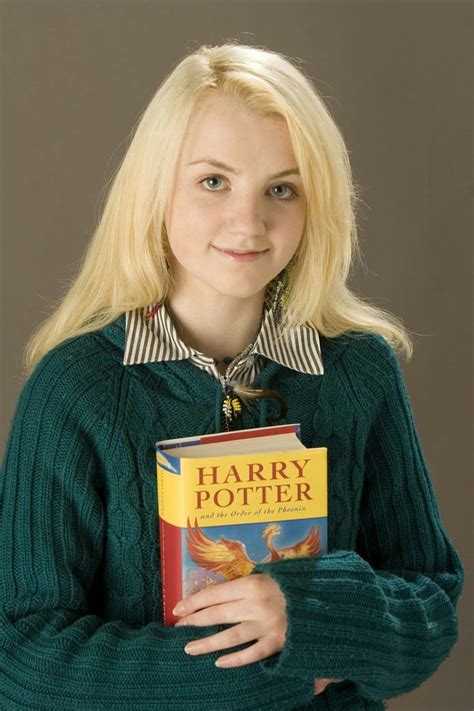 Luna Lovegood 🌝 Harry Potter Actors Harry Potter Film Harry Potter