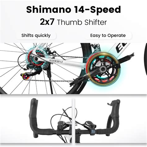 Yesfashion Mountain Bike With Suspension Fork, Steel Frame Disc-Brake