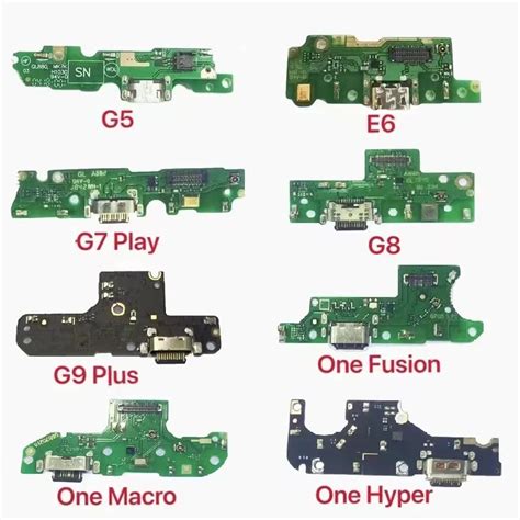 Conector De Base De Carga Placa De Puerto De Carga Para Motorola Moto