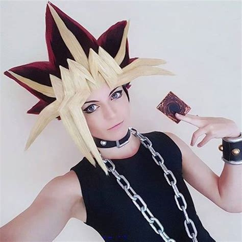 yugi from Yu-Gi-Oh cosplay by instagram.com/yaboymegan #yugicosplay #yugioh #cosplayclass ...