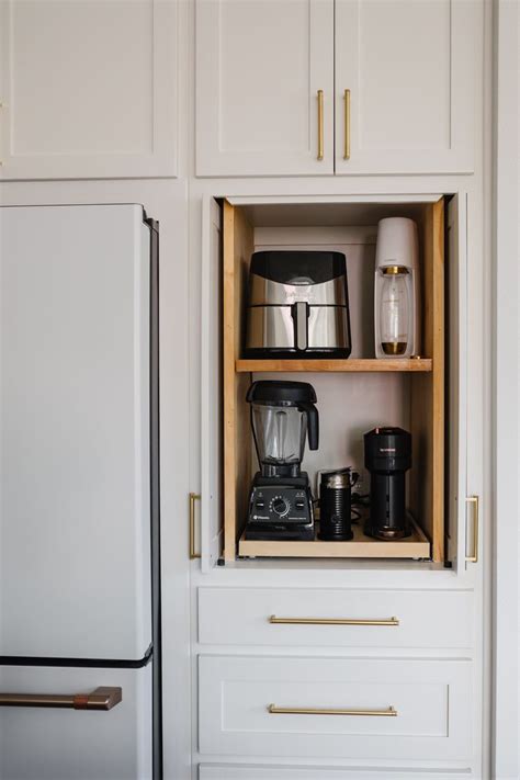 How To Hide Small Appliances In Your Kitchen With An Appliance Garage