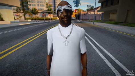 Tupac Skin For Gta San Andreas