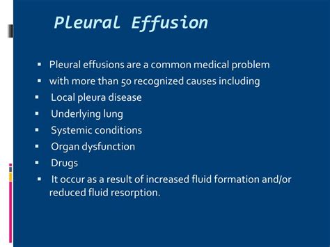 Ppt Approach To Pleural Effusion Powerpoint Presentation Free