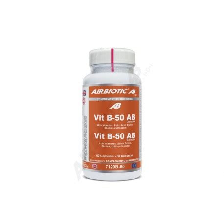 Vit B Ab Complex Tabletas Airbiotic Herbomundo