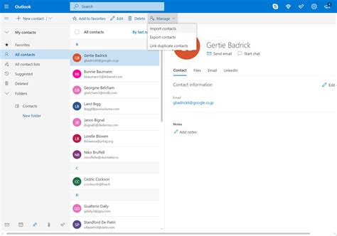 Import Contacts From Excel Or A Csv File Into Outlook