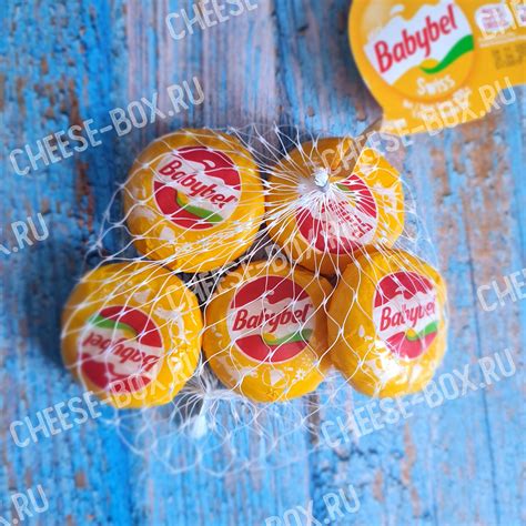 Мягкий сыр Бейбибел Эмменталь мини сетка 5х20 (Emmental Mini Cheeses ...
