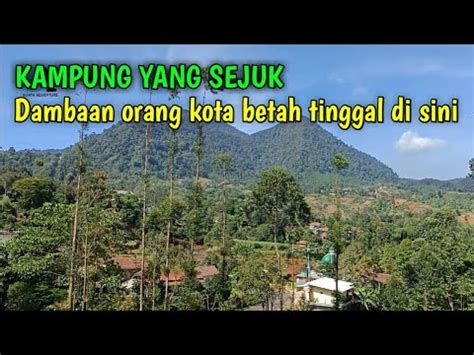 Suasana Pagi Hari Di Kampung Cihideung Pangalengan Berkunjung Ke