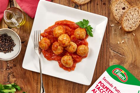 Polpette Di Tacchino E Pollo Al Pomodoro Fileni Carni Biologiche Italiane