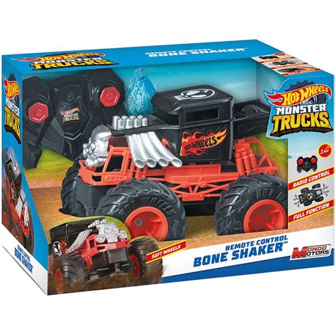 Кола с дистанционно Hot Wheels Monster Trucks Bone Shaker Toyzz Shop
