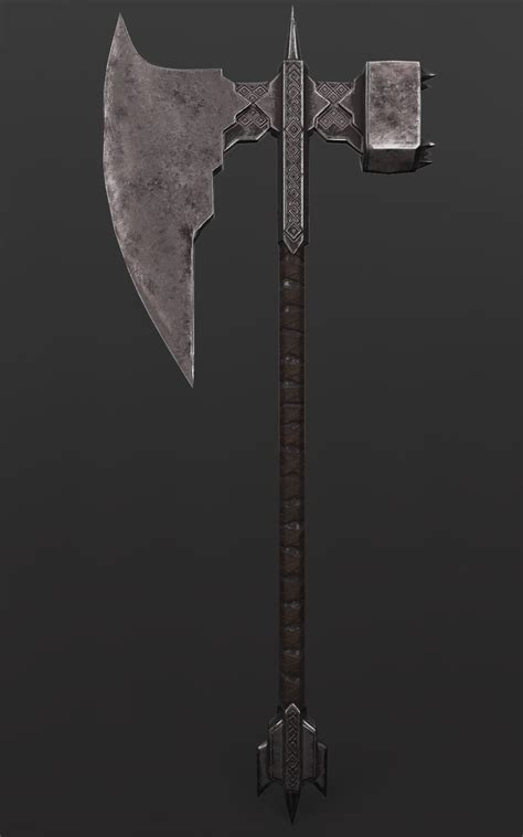 Dwarven Axe By Faradon On Deviantart 59 Off