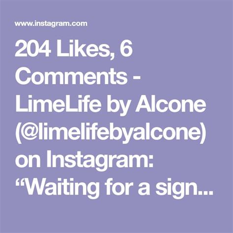 204 Likes 6 Comments LimeLife By Alcone Limelifebyalcone On