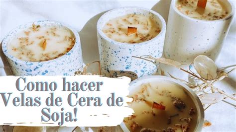 Como hacer velas aromáticas con cera de soja Velas Aromaticas