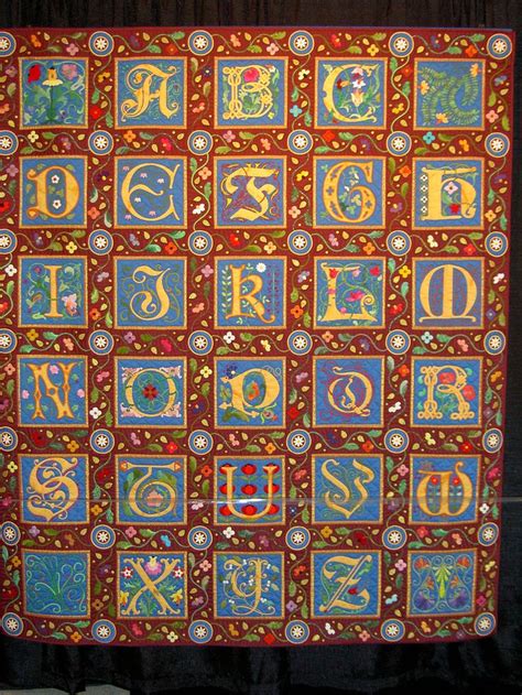 Illuminated Alphabet Illuminated Letters Alphabet Illuminations