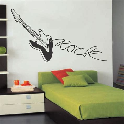 Adesivo Decorativo Musical Guitarra Rock Elo