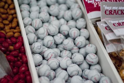 Baseball Candies Baseball Wedding Ideas Popsugar Love And Sex Photo 4