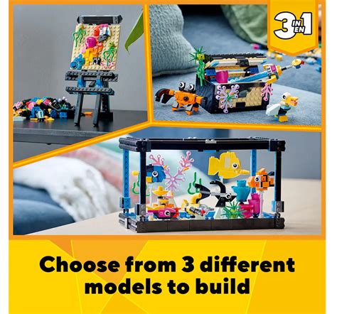 Buy Lego Creator Fish Tank Exclusive 3 In 1 Building Set 352 Piece