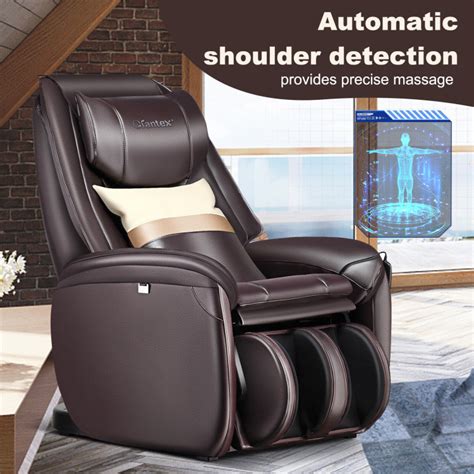 Full Body Zero Gravity Sl Track Massage Chair With Pillow Costway