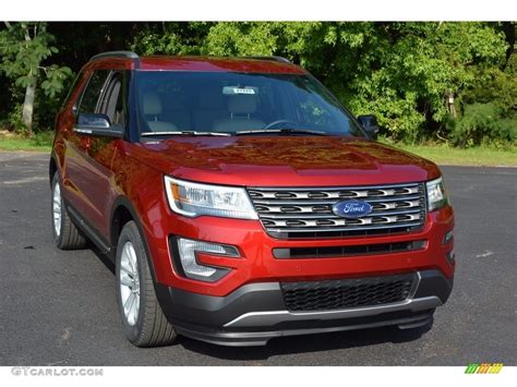 2017 Ruby Red Ford Explorer Xlt 115128440 Photo 49