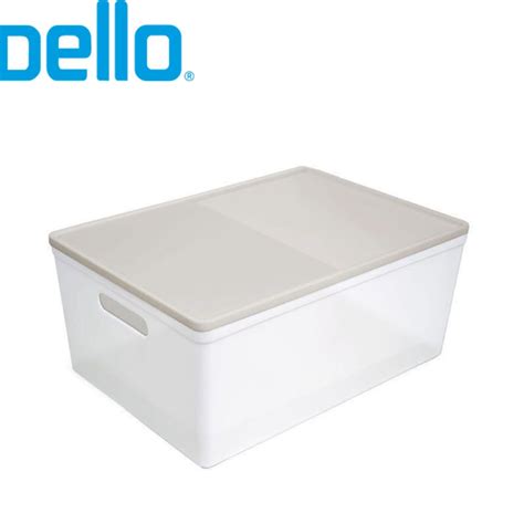 Caja Organizadora Dello Hg Soul Grande Cristal Nude X X Mm