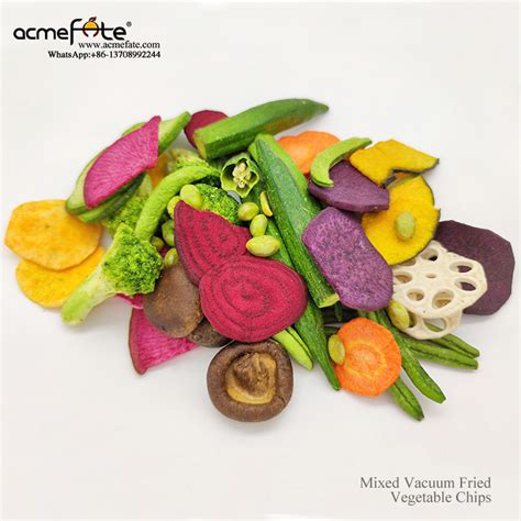 Vacuum Fried Mixed Vegetable Chips Vf Vegetable And Fruit Chips Acme