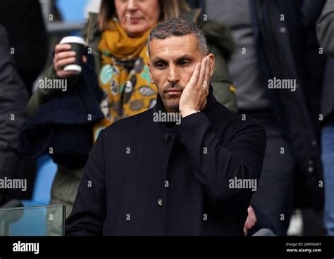 Manchester City Chairman Khaldoon Al Mubarak Alongside Manchester City