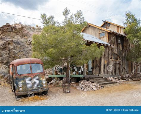 Nelson Ghost Town Nevada Usa October Abandoned Classic