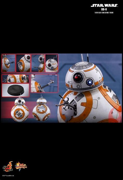 Hot Toys Star Wars The Last Jedi BB 8 1 6th Scale Figure