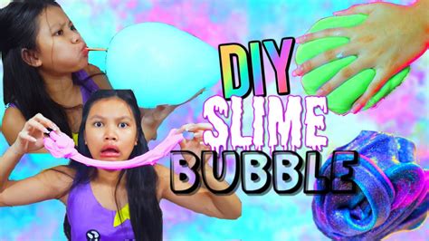 Diy Slime Bubbles Reusable Bubbles Youtube