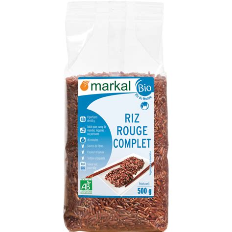 Riz Long Complet Rouge Bio G