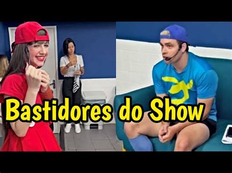 Luccas Neto Preparando A Gi Alparone Pro Show Dos Aventureiros Youtube