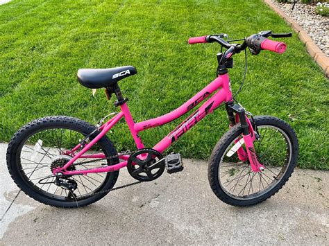 Bca 20 Crossfire 6 Speed Girls Mountain Bike Pinkblack Ph