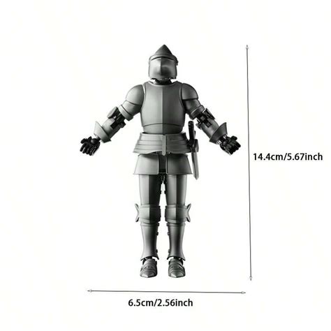 13 Movable Joints Lucky Knight 3D Printed Doll 5th Generation Action