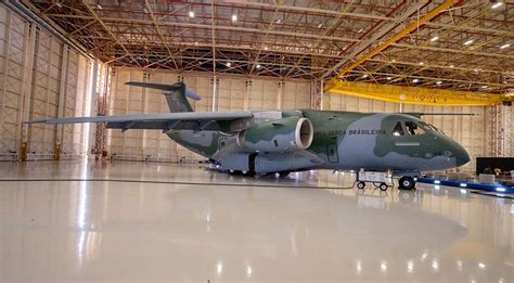 Embraer Delivers Sixth C Millennium Aircraft To The Brazilian Air