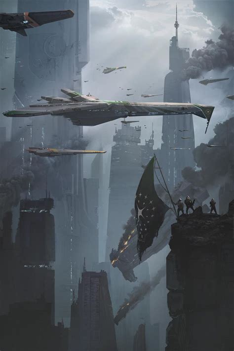 The Liberation Of Earth Stellaris Invicta Ii Sci Fi Landscape