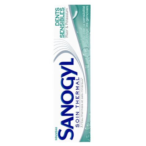 Sanogyl Dentifrice Soin Thermal Dents Sensibles Ml Maroc