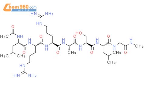 107540 64 7 Glycinamide N Acetyl L Leucyl L Arginyl L Arginyl L Alanyl