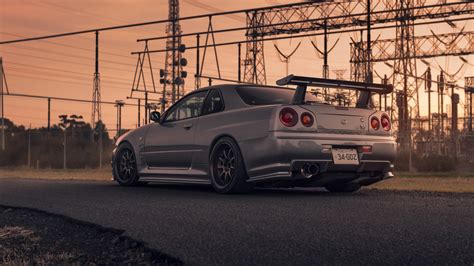 Wallpaper Car Parts Nissan Skyline Gt R R34 1920x1080 Gamekiller48 1459461 Hd