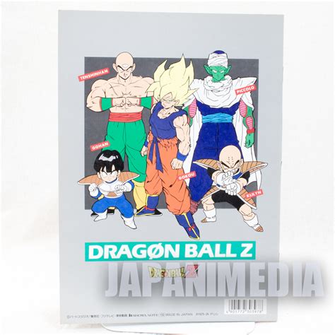 Retro Rare Dragon Ball Z Notebook Super Saiyan Son Gokou Japan Japanimedia Store