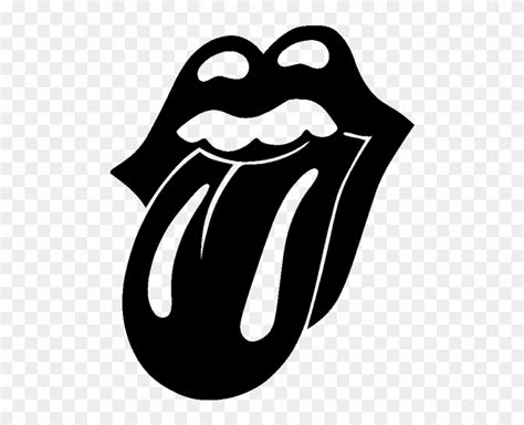 Download Rolling Stones Png - Rolling Stones Logo Black And White ...