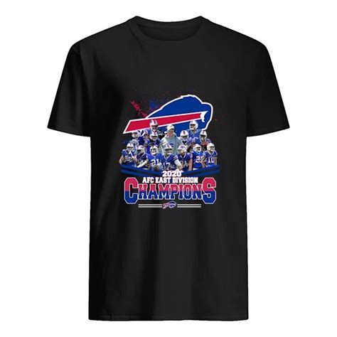 2020 AFC east division Champions signatures shirt