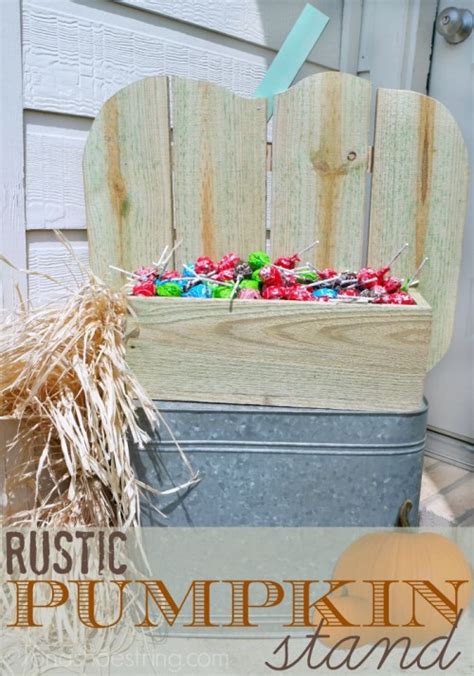 Diy Pumpkin Stands For Displaying Various Objects Shelterness