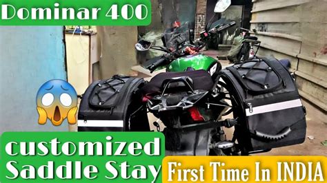 Dominar 400 Customized Saddle Stay Touring Edition One Only In