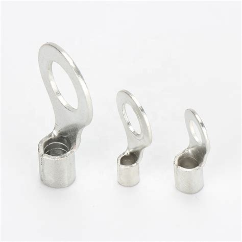 China Ring Naked Circle Pipes Tinned Copper Electrical Connector Terminal China Cable Lug