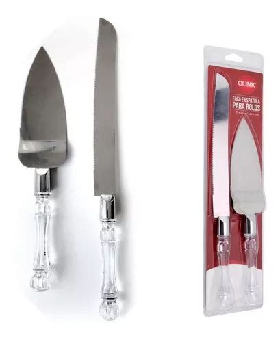 Kit Faca Espátula Cabo Decorado P Bolo Pães Tortas Aço Inox MercadoLivre