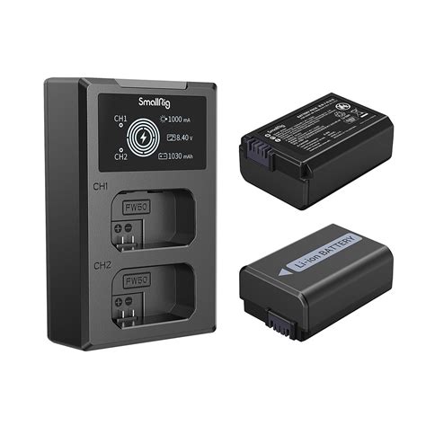 Smallrig Np Fw Camera Battery And Charger Kit